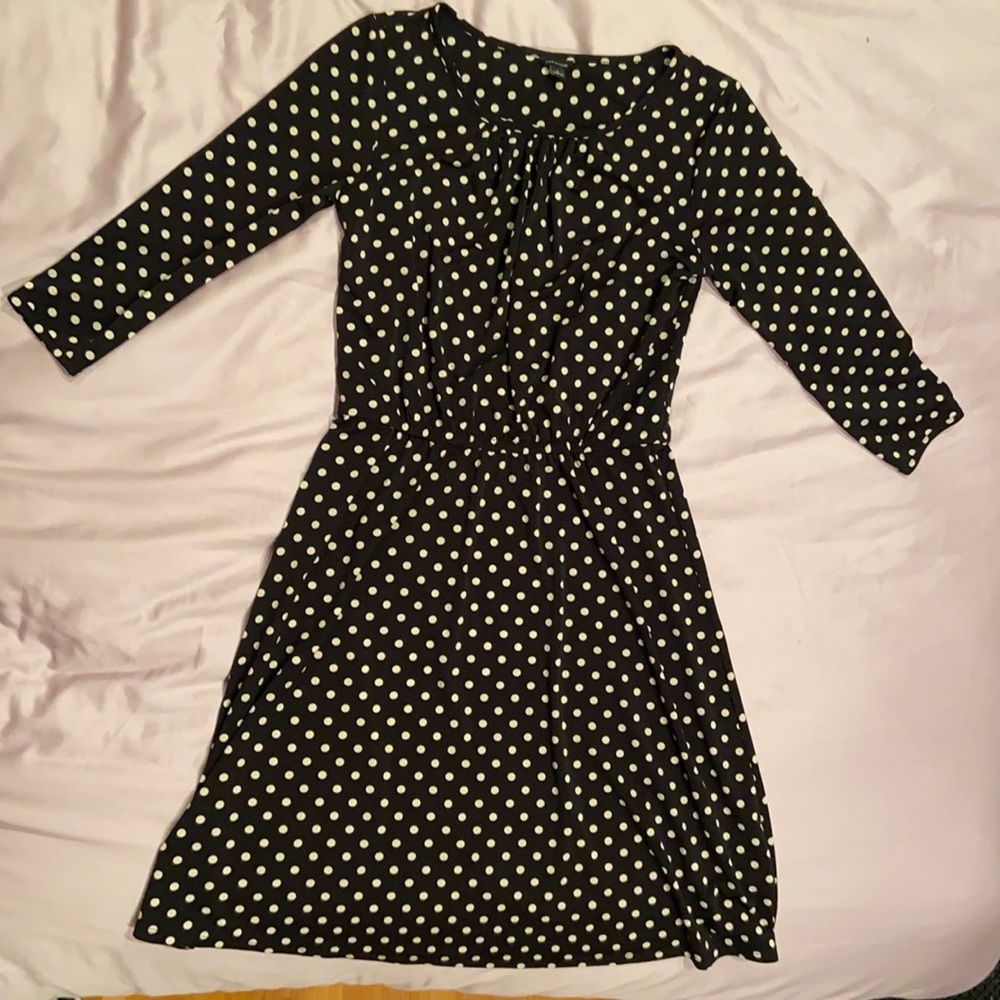 Ann Taylor size S polka dot dress